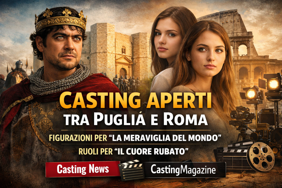 Casting cinema tra Puglia e Roma